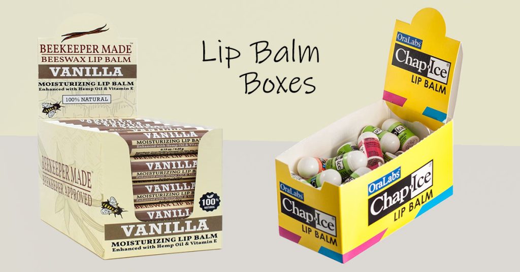 Pros and cons of using displays boxes to showcase lip balm