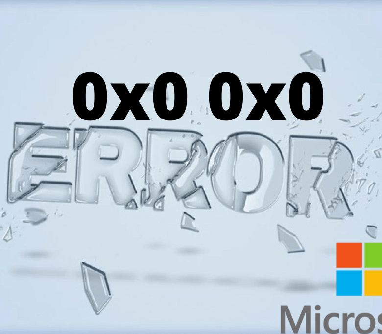 How to Fix Error 0X0 0X0 - Windows Error Code