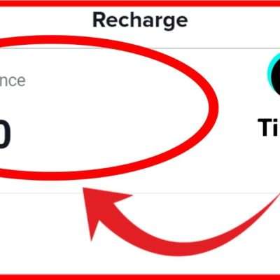 tiktok recharge