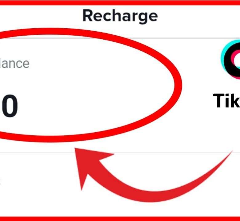 tiktok recharge