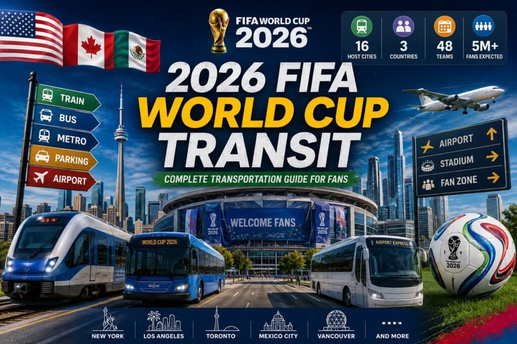 2026 FIFA World Cup Transit: Complete Transportation Guide for Fans