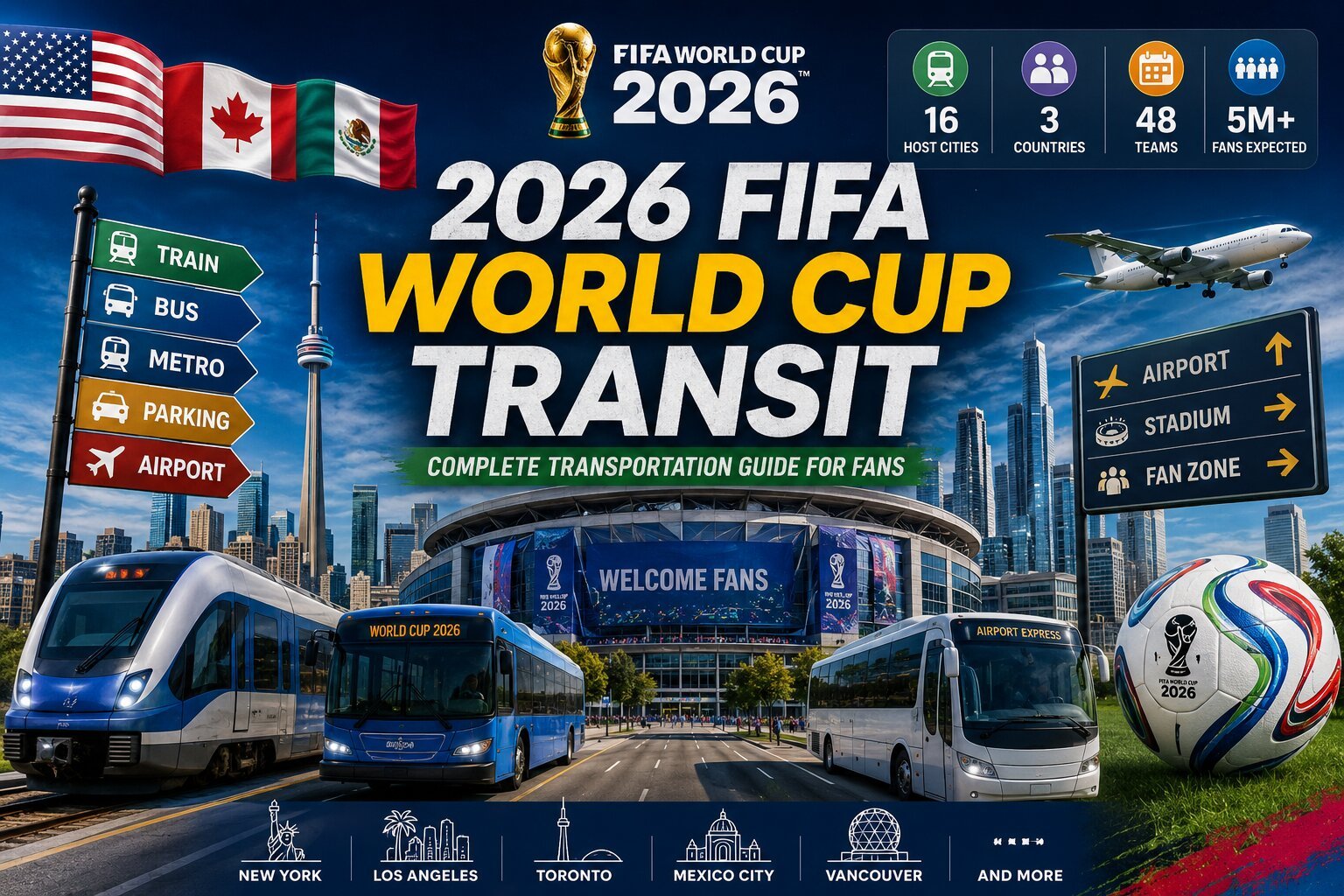 2026 FIFA World Cup Transit: Complete Transportation Guide for Fans