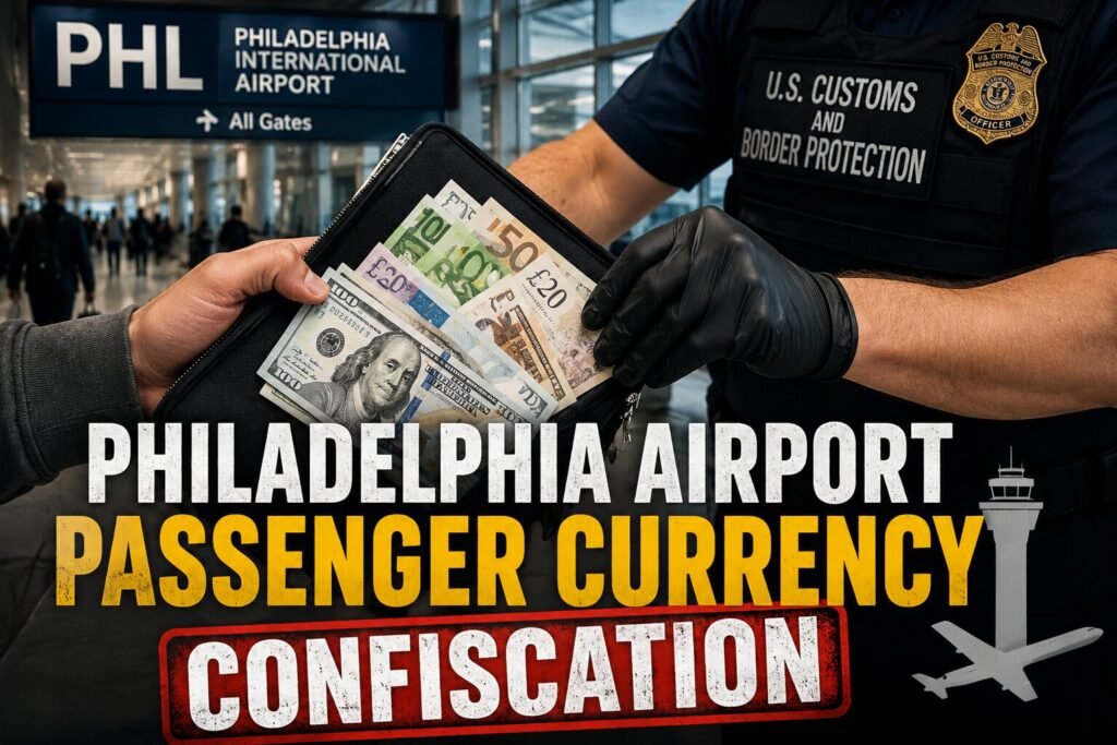 Philadelphia Airport Passenger Currency Confiscation: What Travelers Need to Know